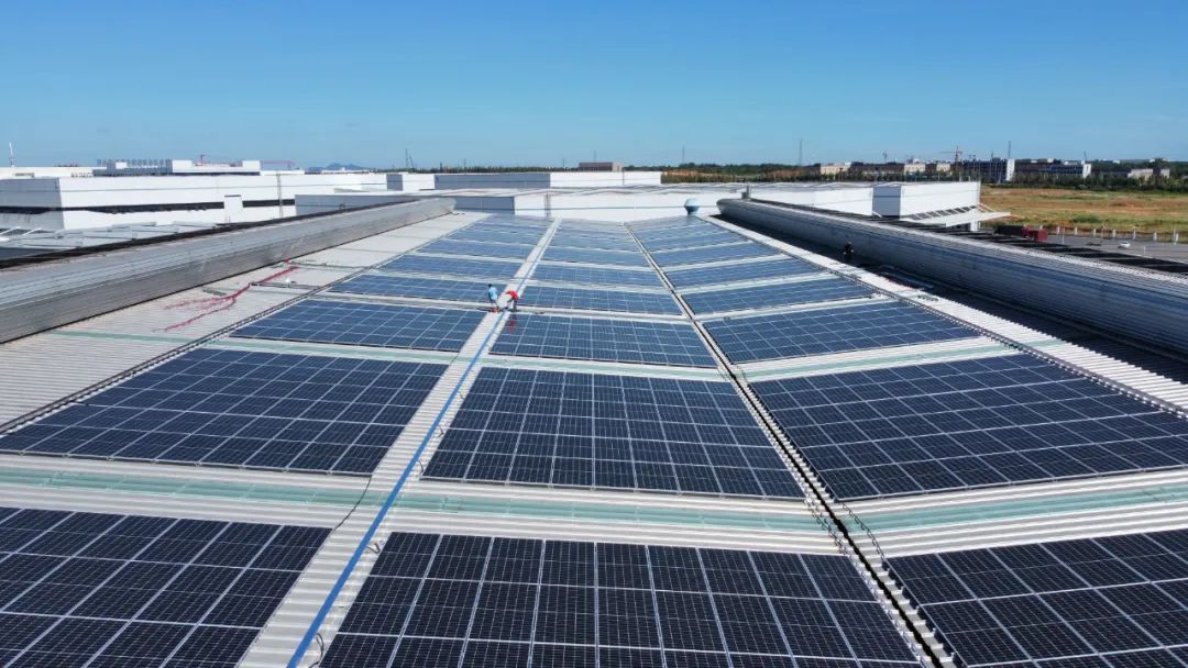 扩容金融服务模式，助推企业绿电转型，意昂F凯捷绿能承建优钢科技光伏屋顶项目并网